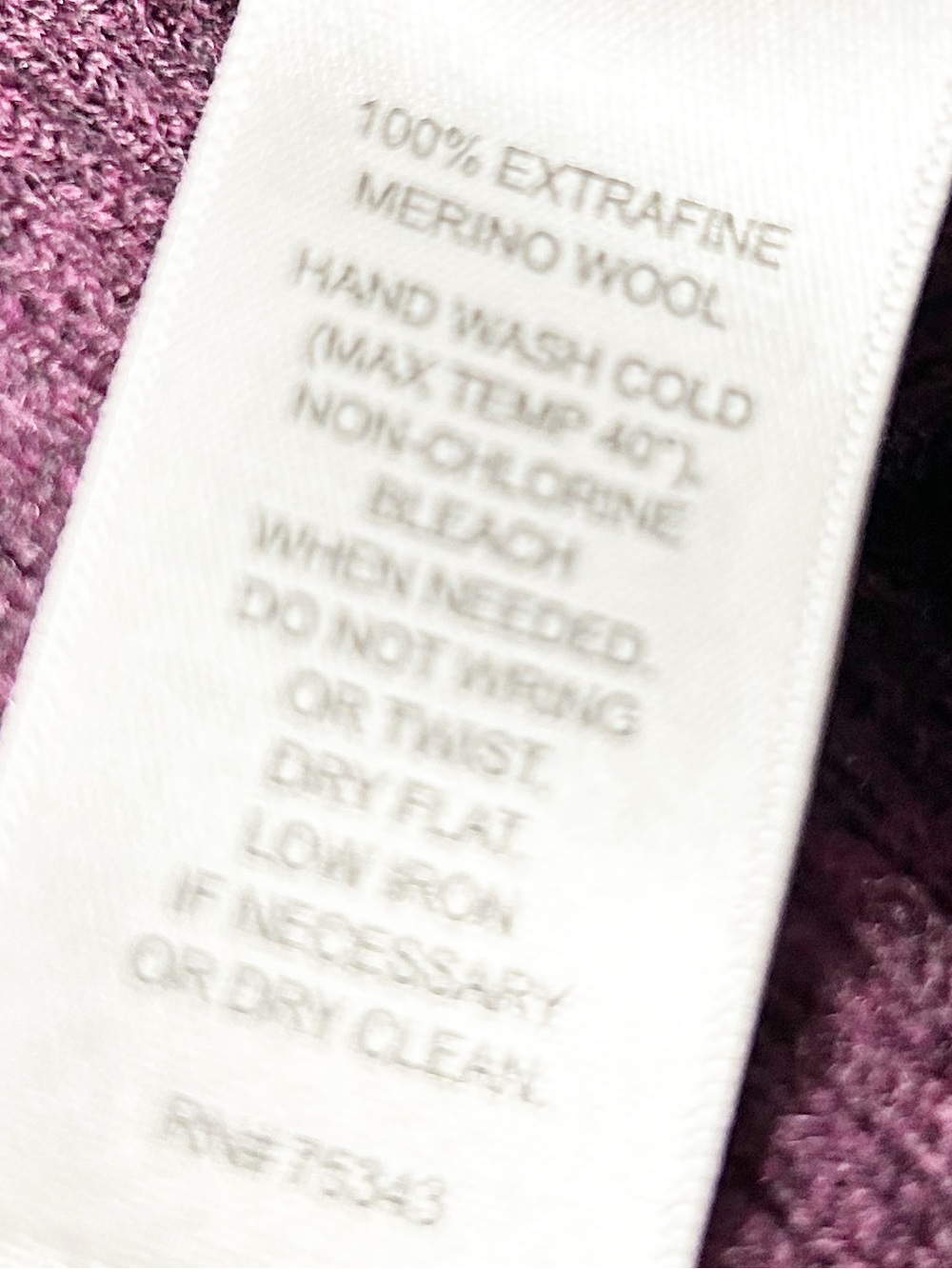 Max Studio Plum Open-Front Ribbed Cardigan - Picture 8 of 8